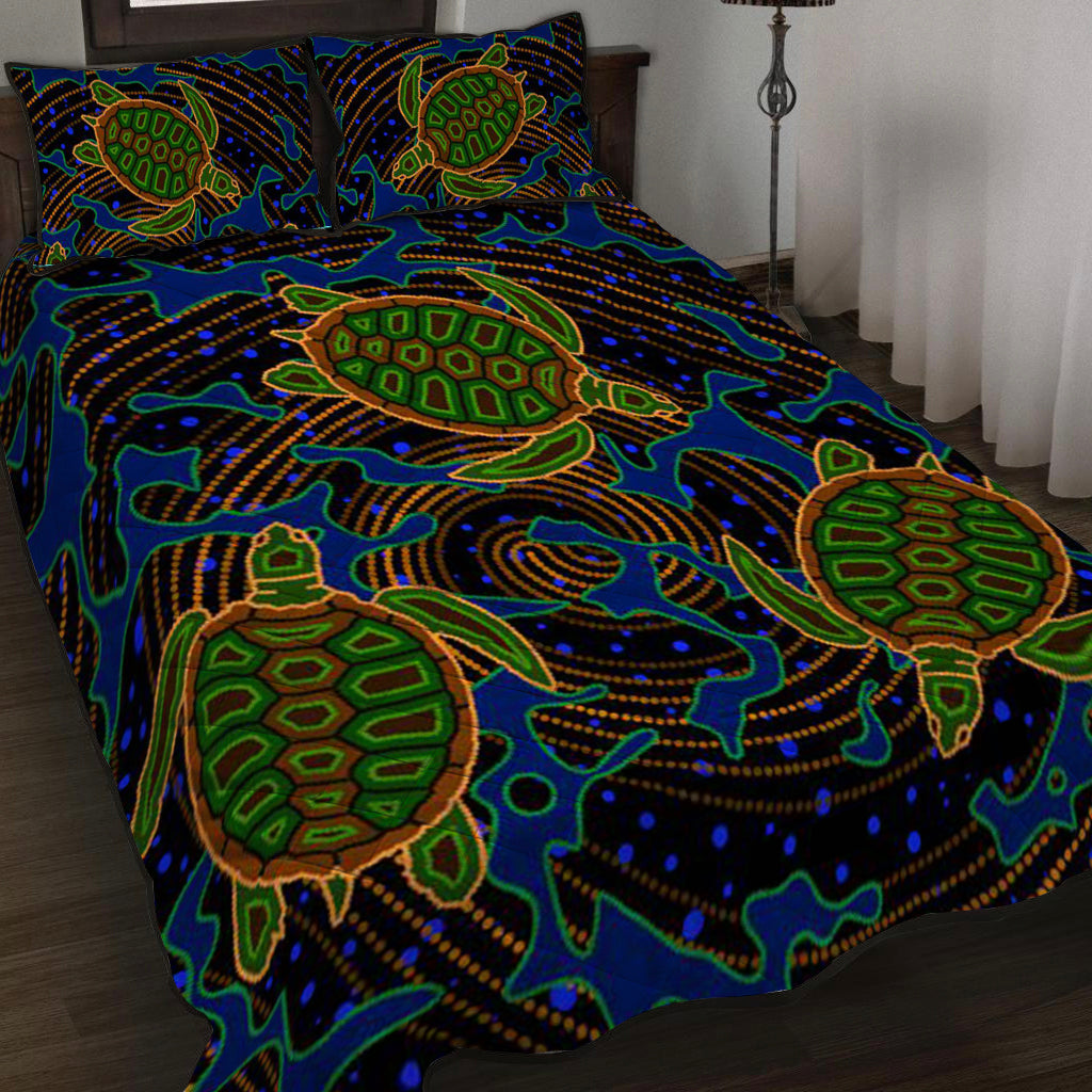 turtle-quilt-bedding-set-aboriginal-no-2