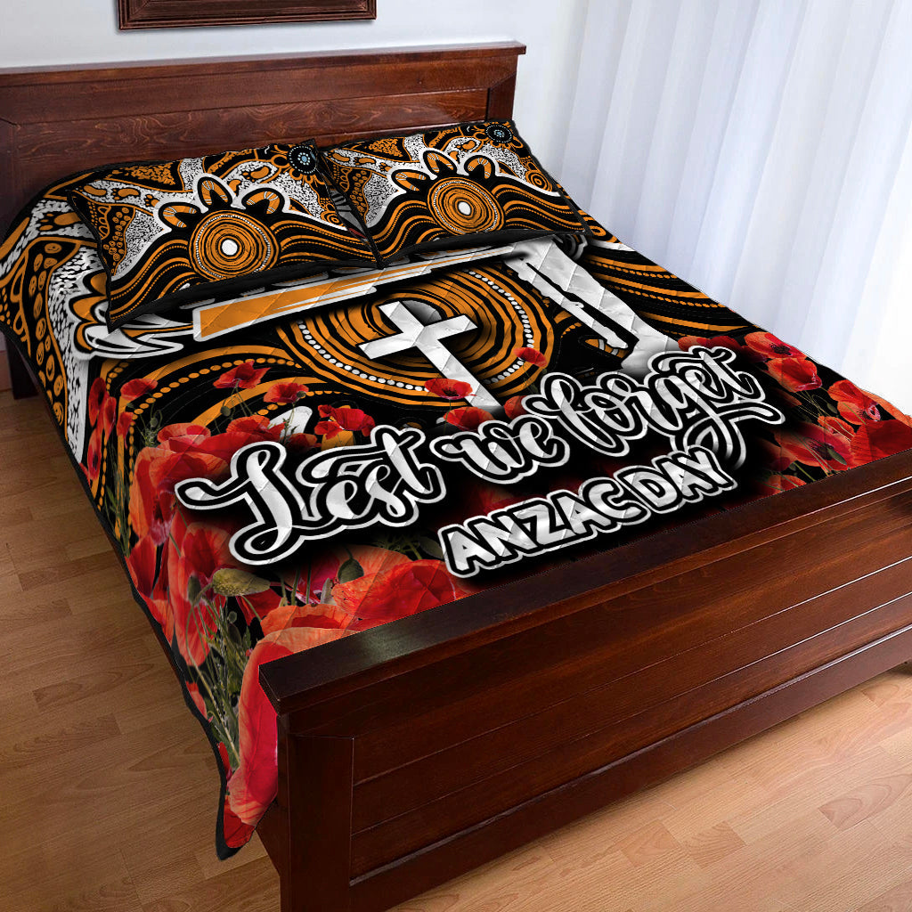 wests-tigers-quilt-bed-set-anzac-day-poppy-flowers-with-aboriginal