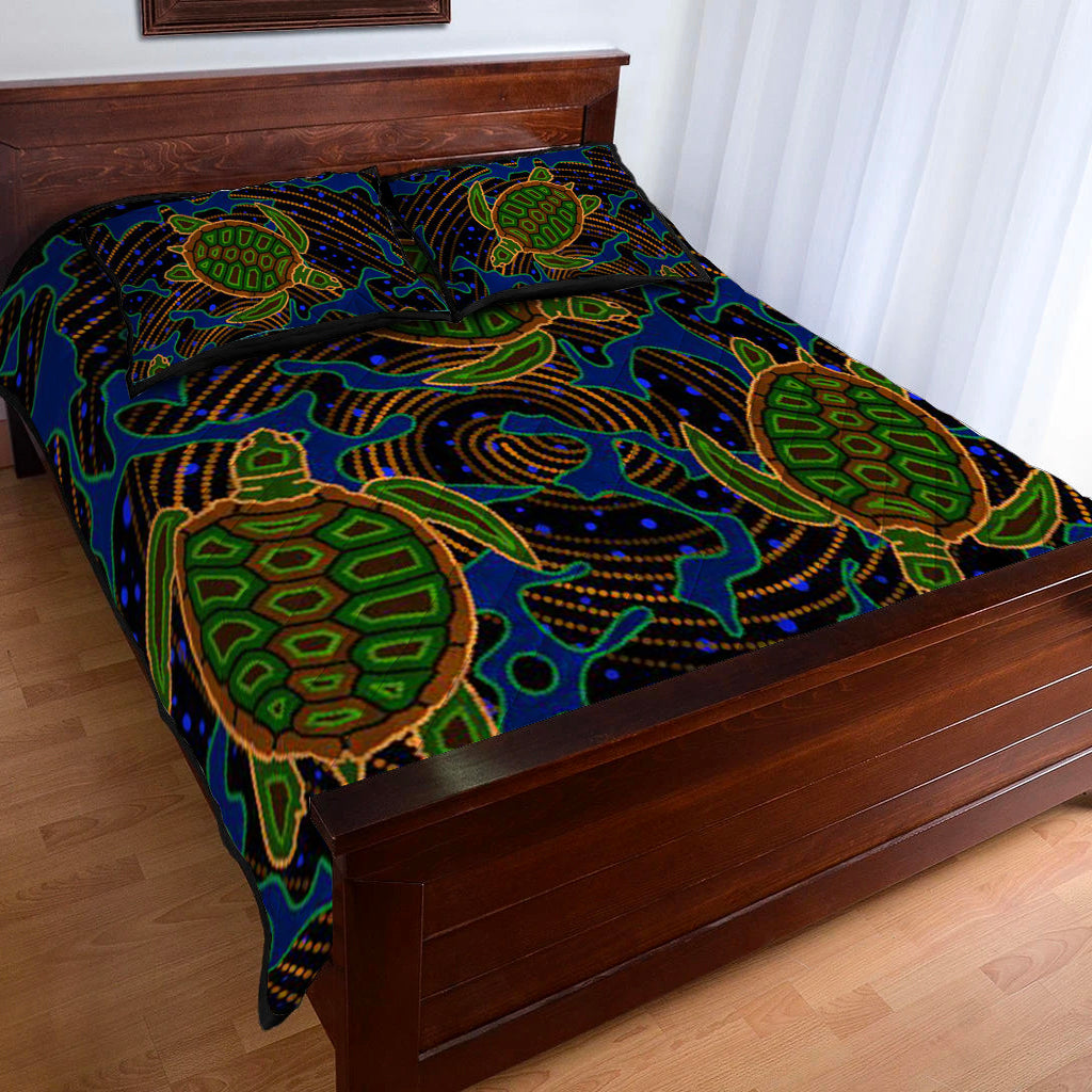 turtle-quilt-bedding-set-aboriginal-no-2