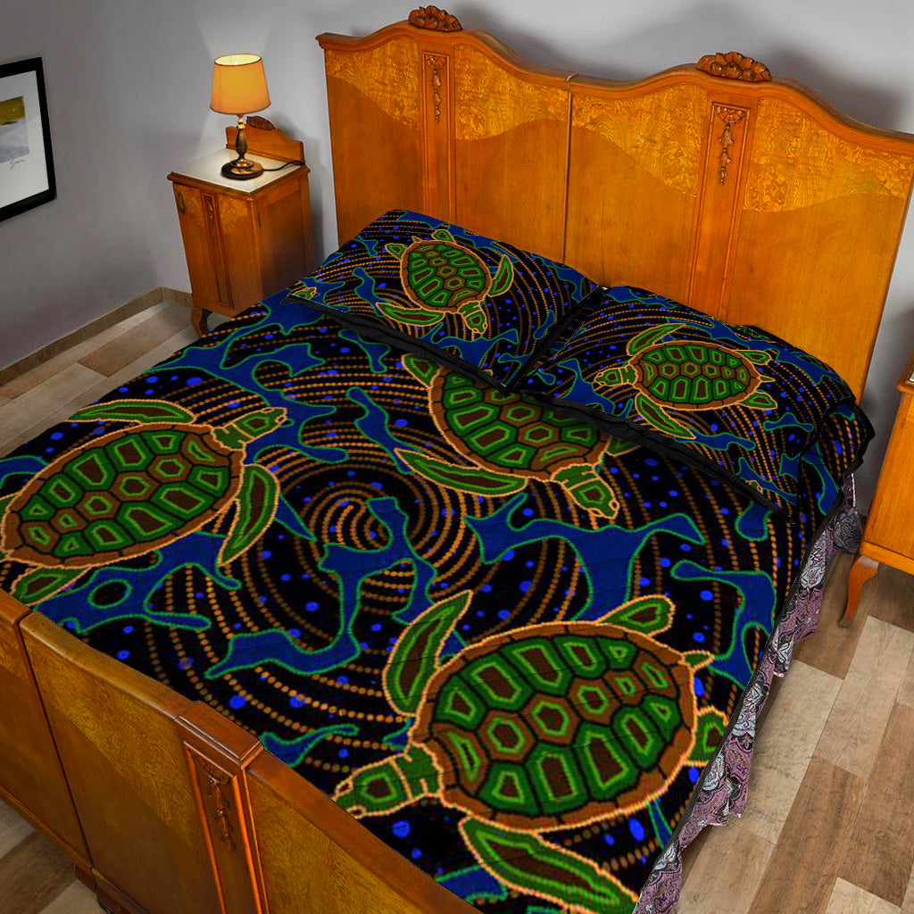 turtle-quilt-bedding-set-aboriginal-no-2