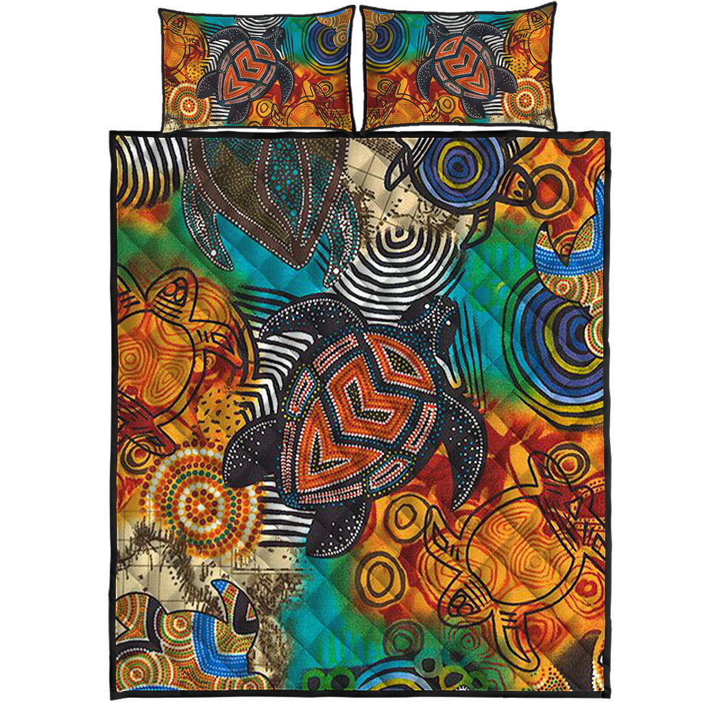 turtle-quilt-bedding-set-aboriginal-no-3