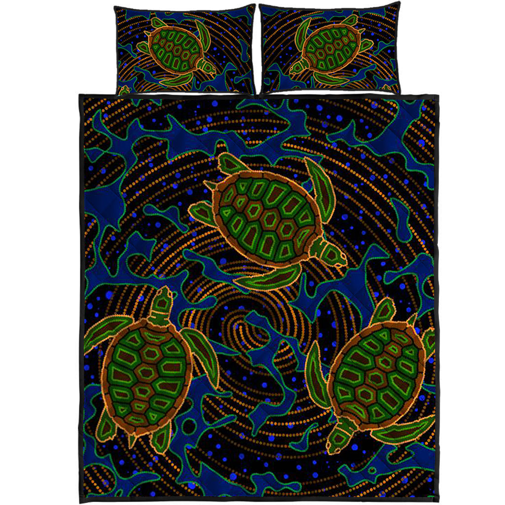 turtle-quilt-bedding-set-aboriginal-no-2