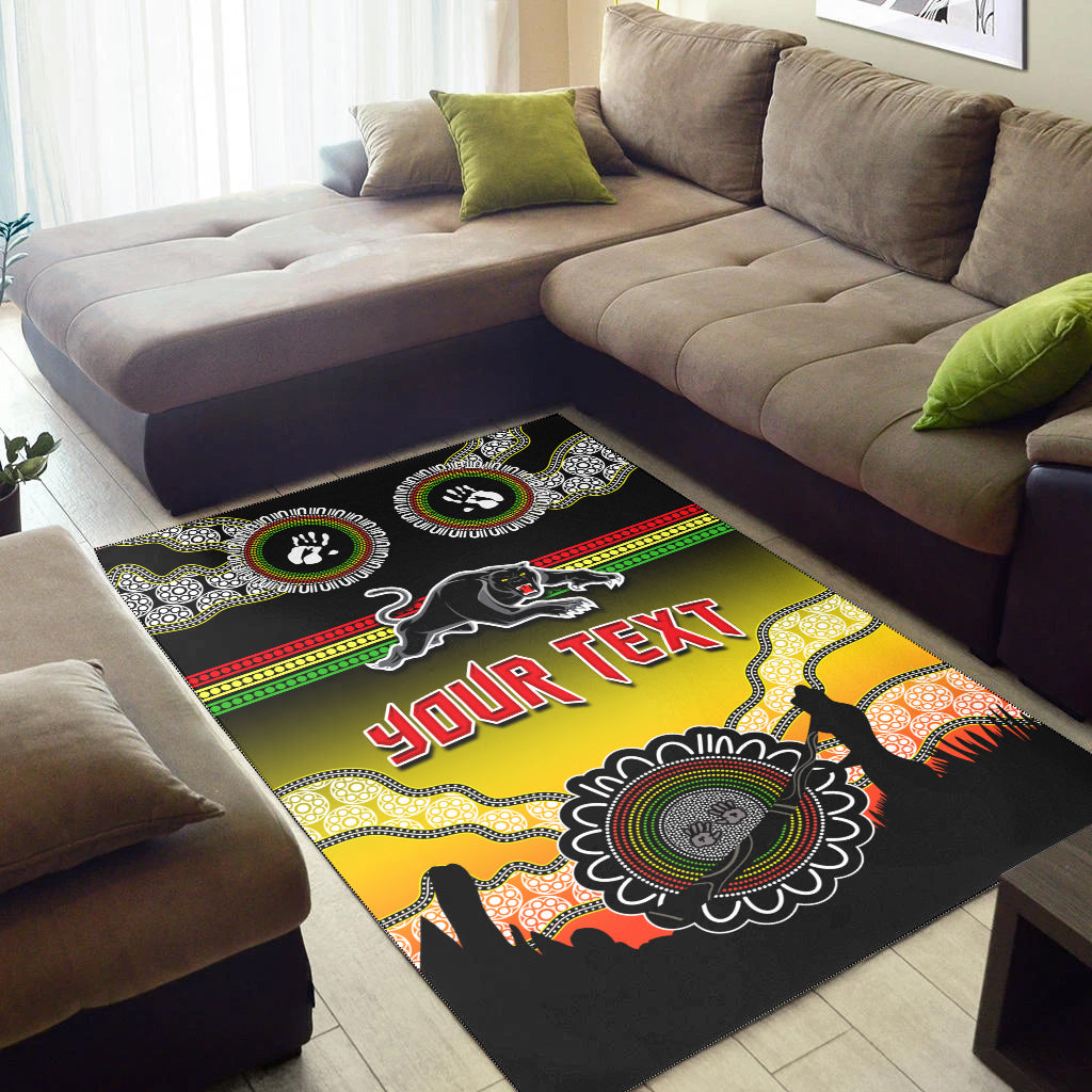 custom-personalised-panthers-area-rug-go-the-mighty-penrith-aboriginal