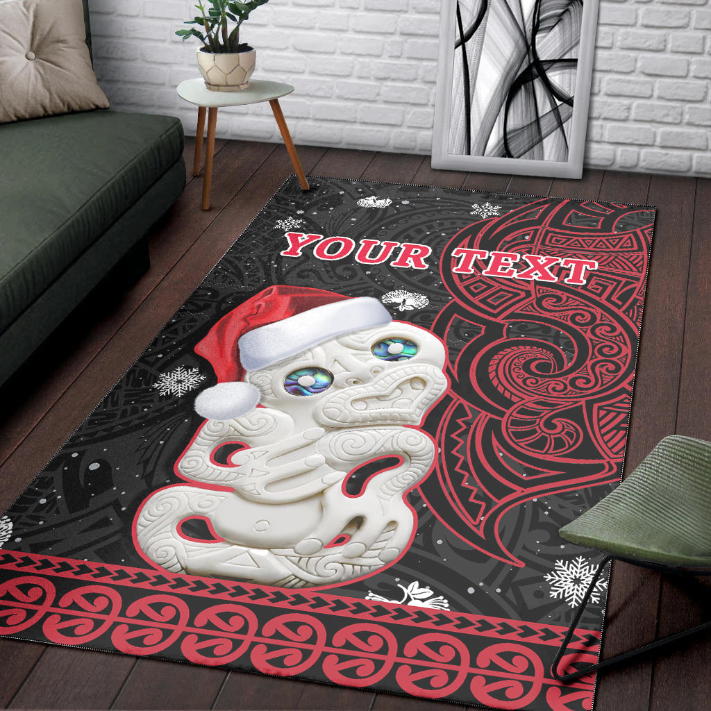 custom-personalised-new-zealand-christmas-area-rug-hei-tiki-red-pohutukawa-meri-kirihimete