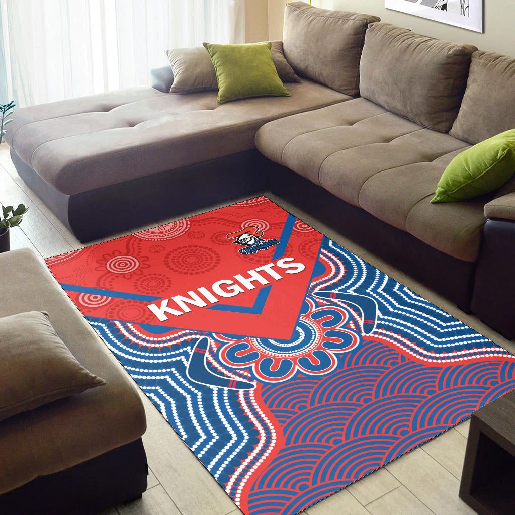 knights-rugby-area-rug-novocastrians-1987-aboriginal-art-ver01