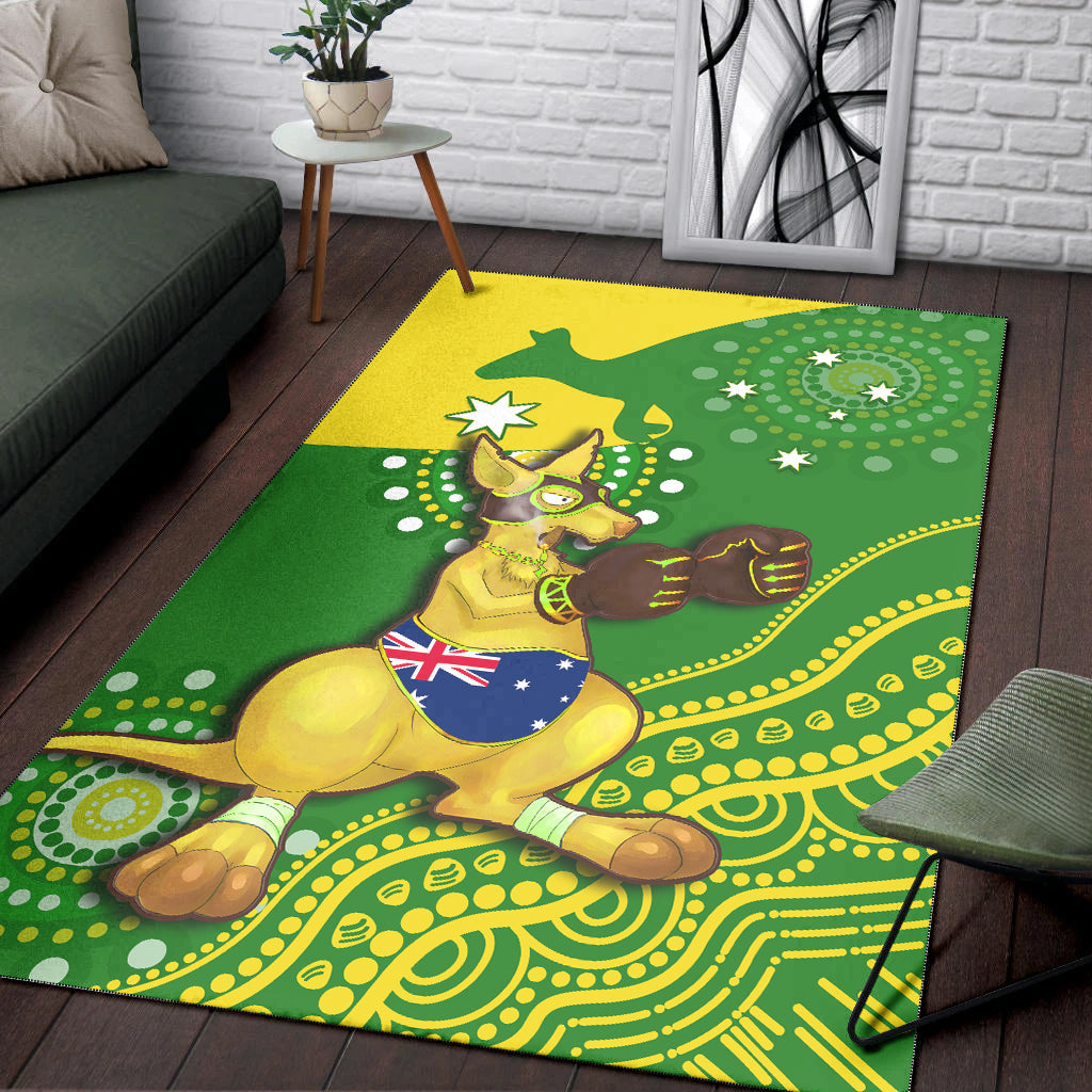 australia-area-rug-boxing-kangaroo-indigenous-national-color-art