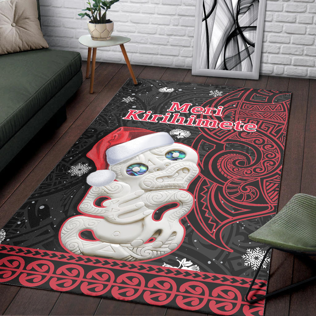 new-zealand-christmas-area-rug-hei-tiki-red-pohutukawa-meri-kirihimete