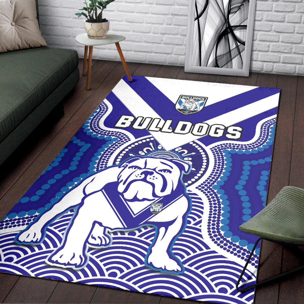 bulldogs-rugby-area-rug-canterbury-bankstown-1935-indigenous-artsy