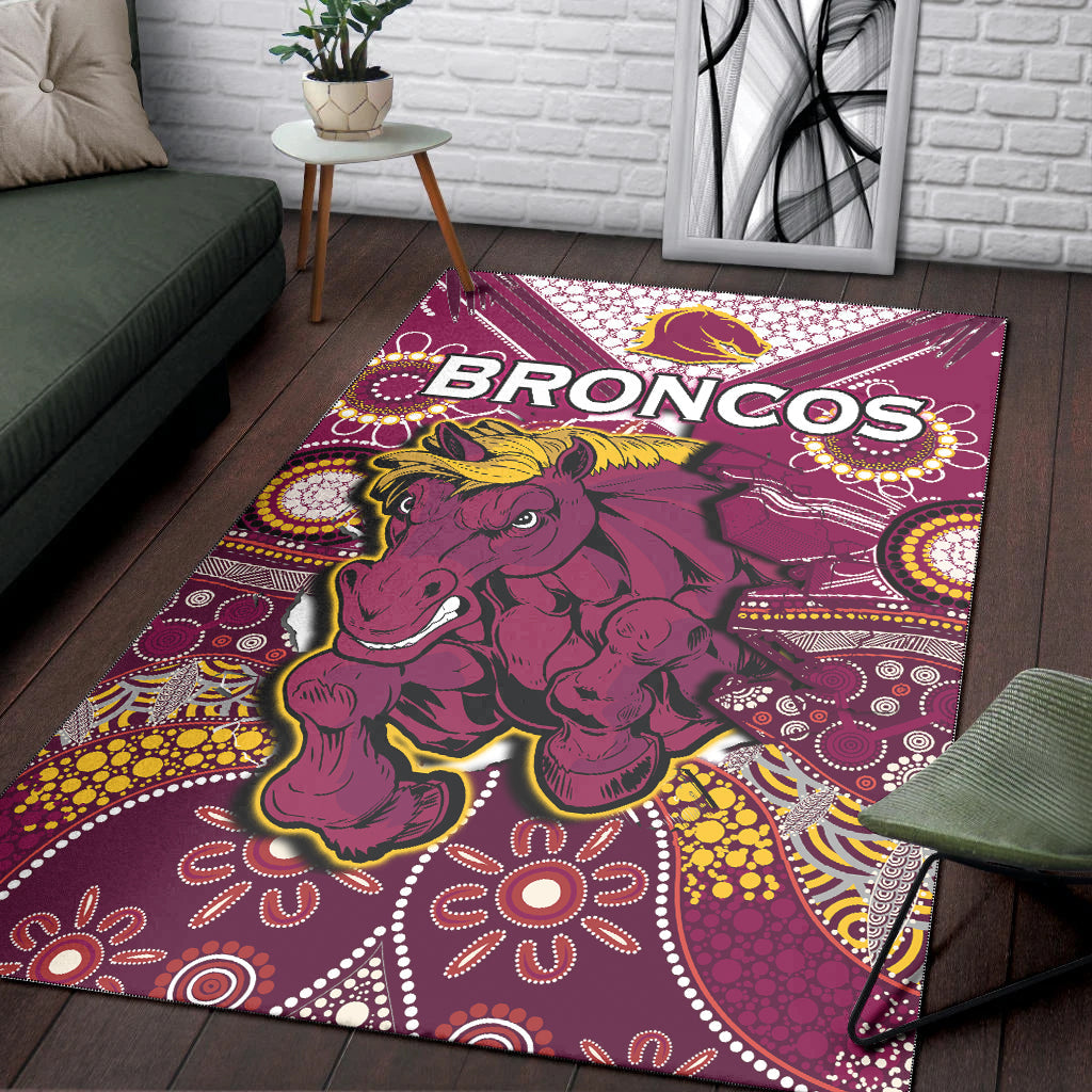 broncos-rugby-area-rug-indigenous-pattern-artsy-ver01