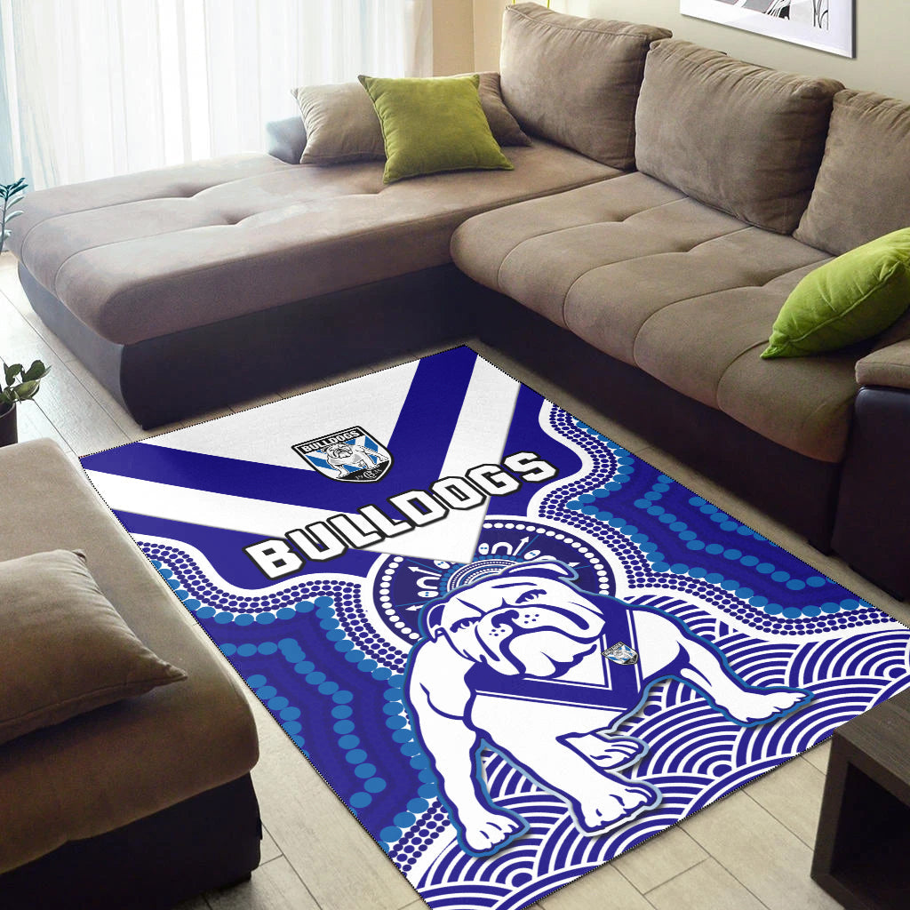 bulldogs-rugby-area-rug-canterbury-bankstown-1935-indigenous-artsy