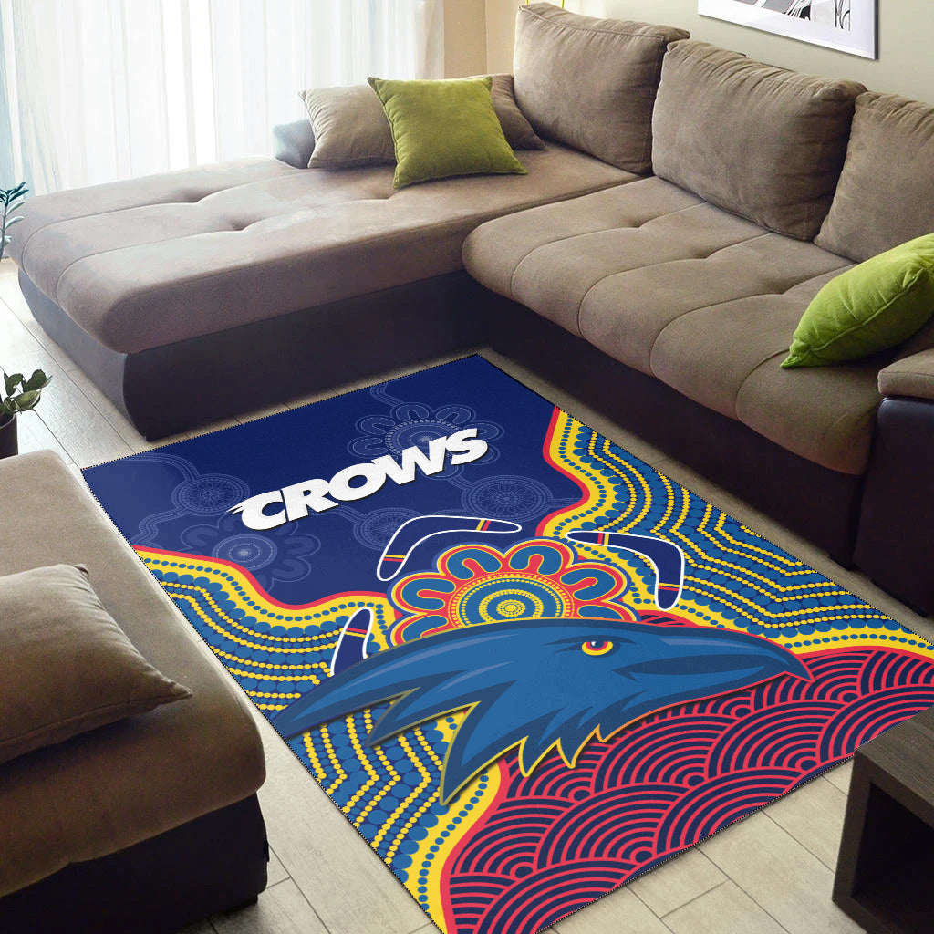 adelaide-football-area-rug-crows-aboriginal-art