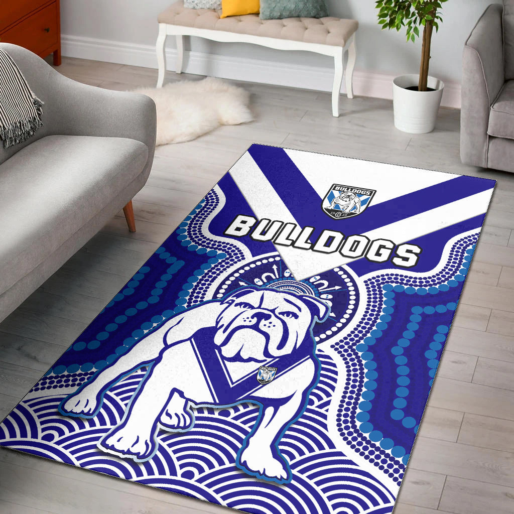 bulldogs-rugby-area-rug-canterbury-bankstown-1935-indigenous-artsy