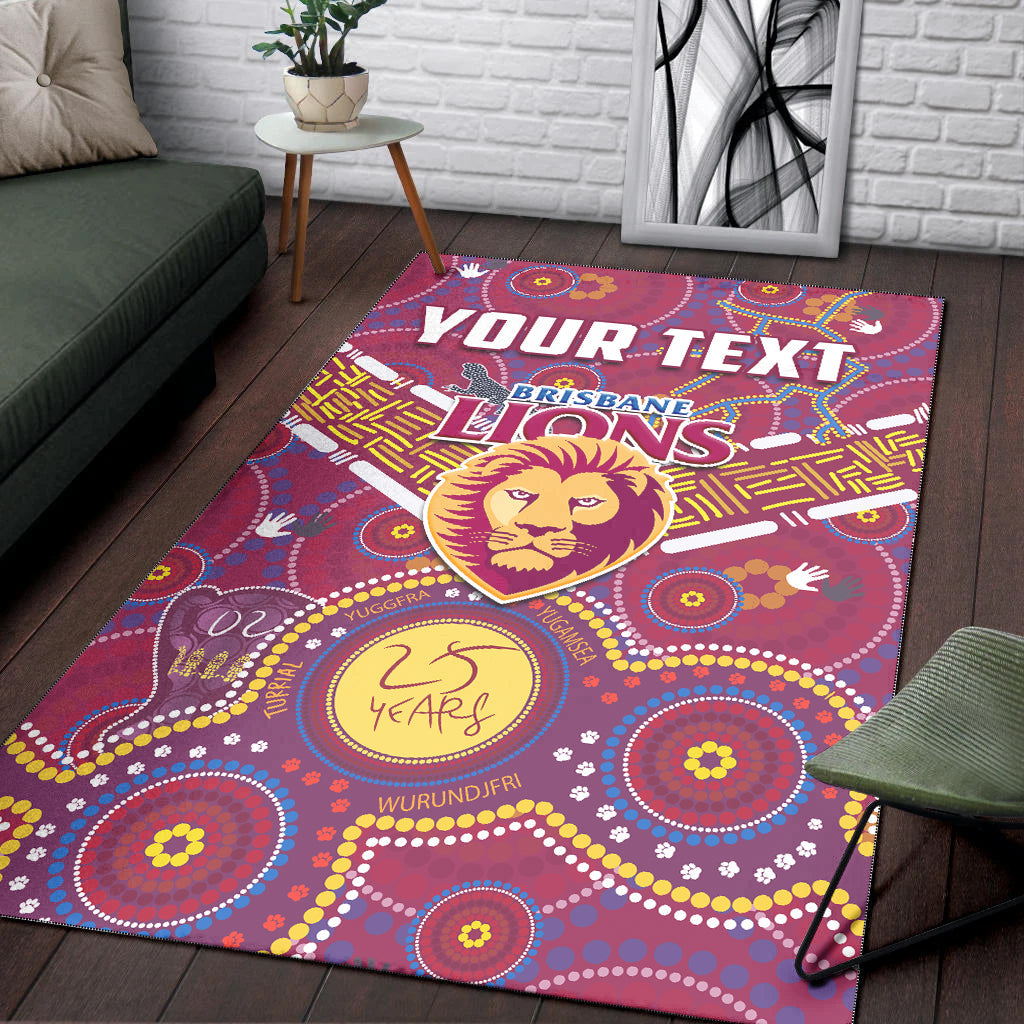 custom-personalised-brisbane-football-area-rug-indigenous-pattern-go-lions-unique-version