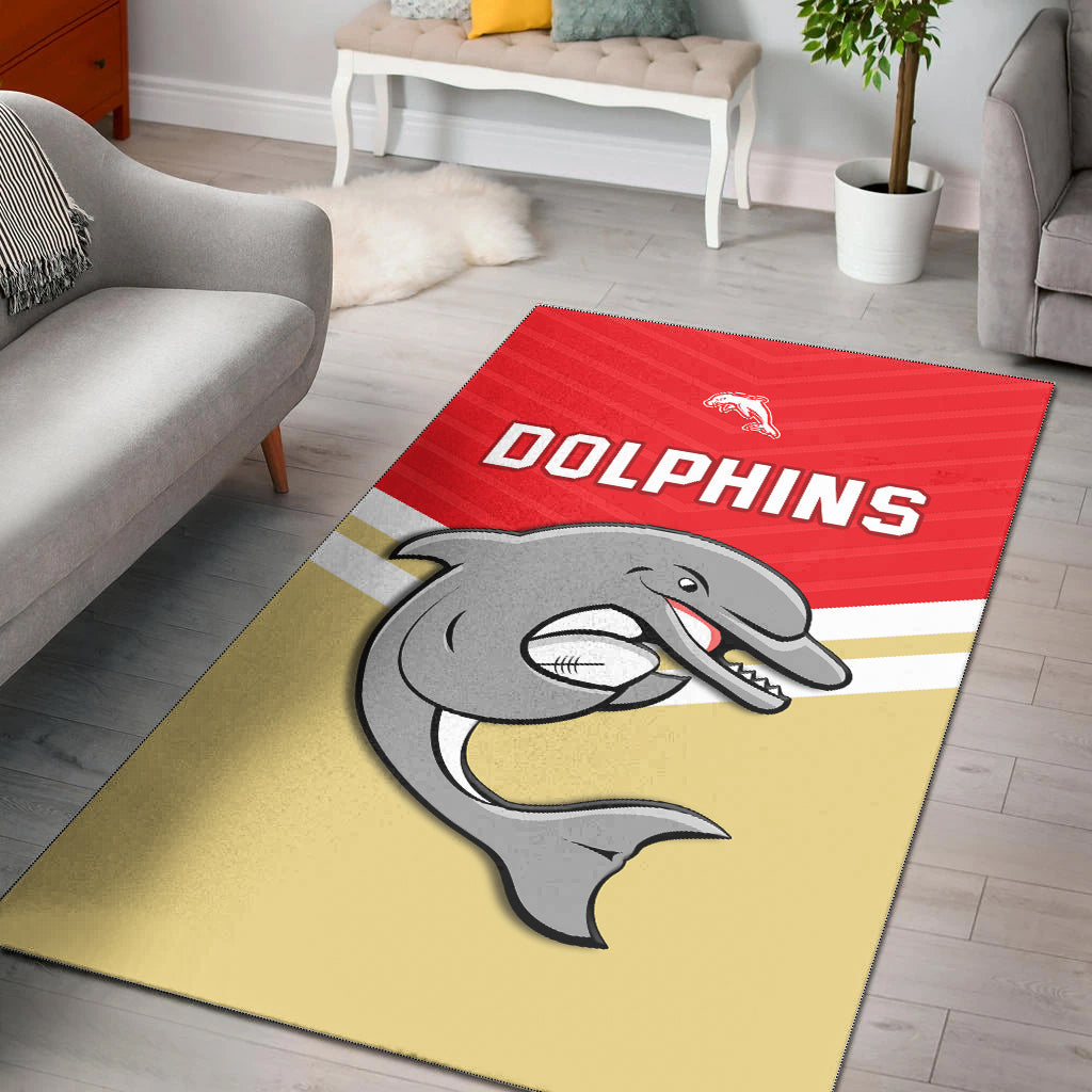 dolphins-rugby-area-rug-sporty-style-ver01