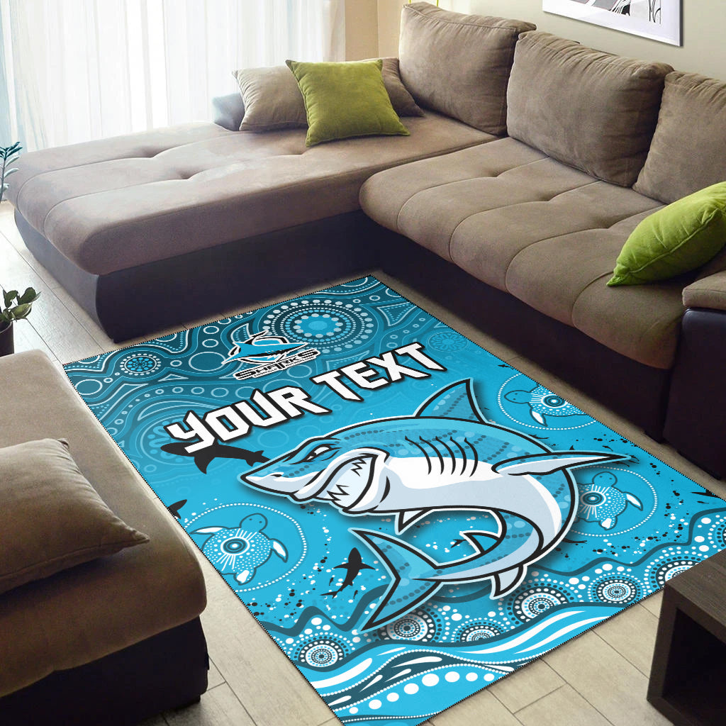 custom-personalised-sharks-rugby-area-rug-go-sharkies-aboriginal-special-version