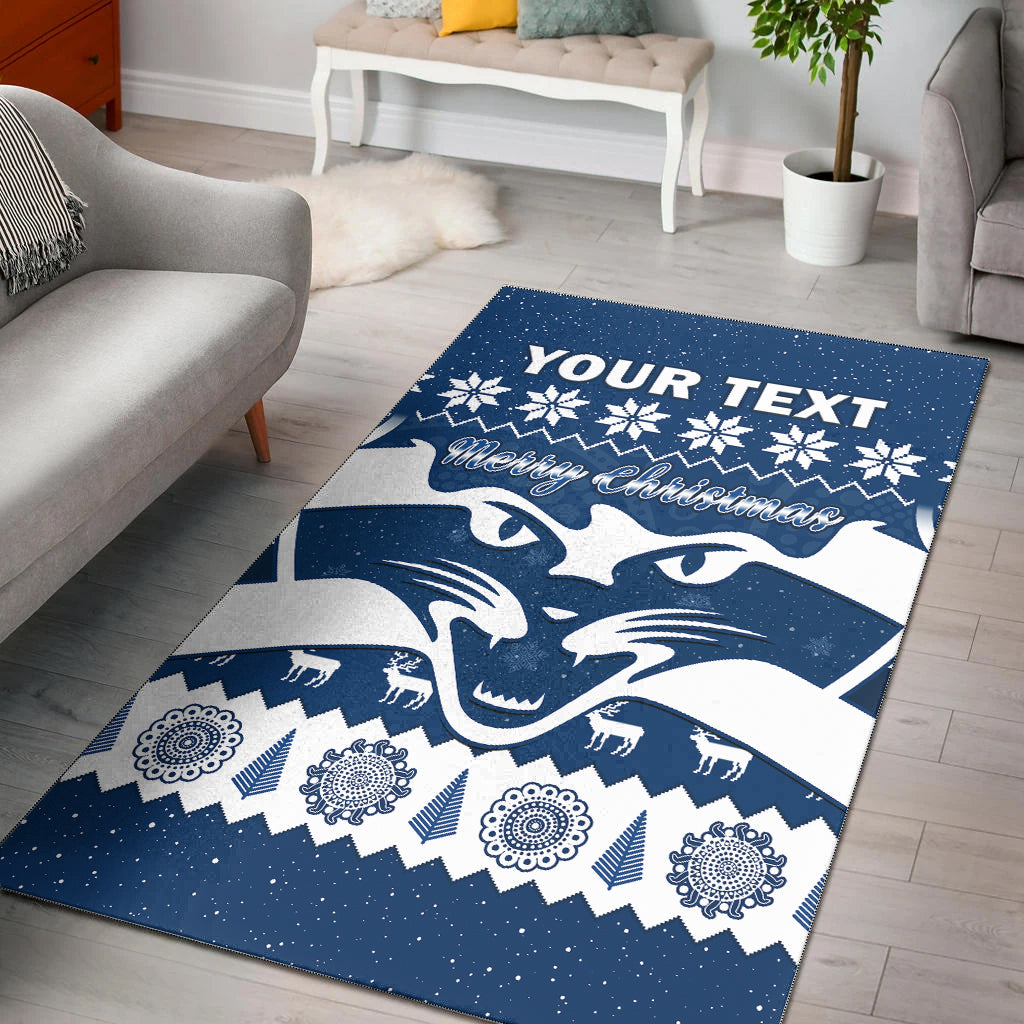 custom-personalised-cats-football-christmas-area-rug-geelong-aboriginal-painting