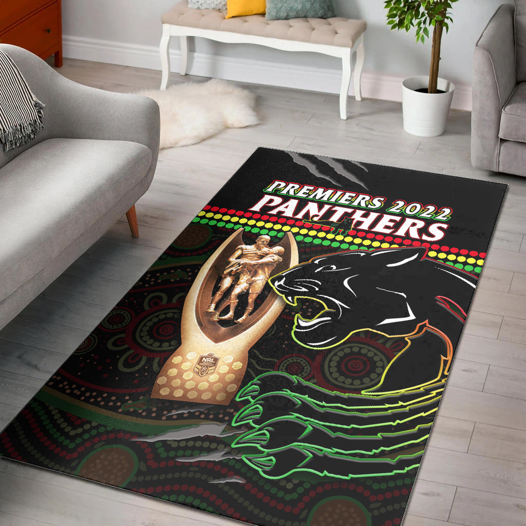 panthers-rugby-area-rug-the-riff-2022-premiers-aboriginal-art