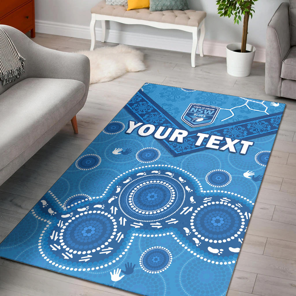 custom-personalised-nsw-blues-rugby-area-rug-new-south-wales-aboriginal-dot-painting-unique-version