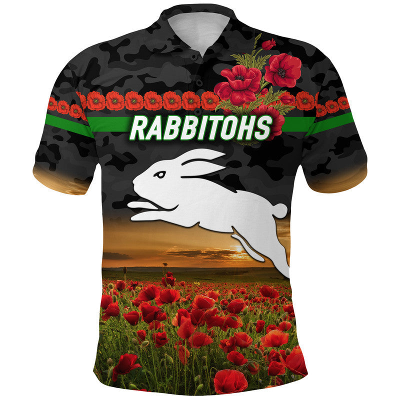 rabbitohs-anzac-polo-shirt-poppy-flowers-vibes-black