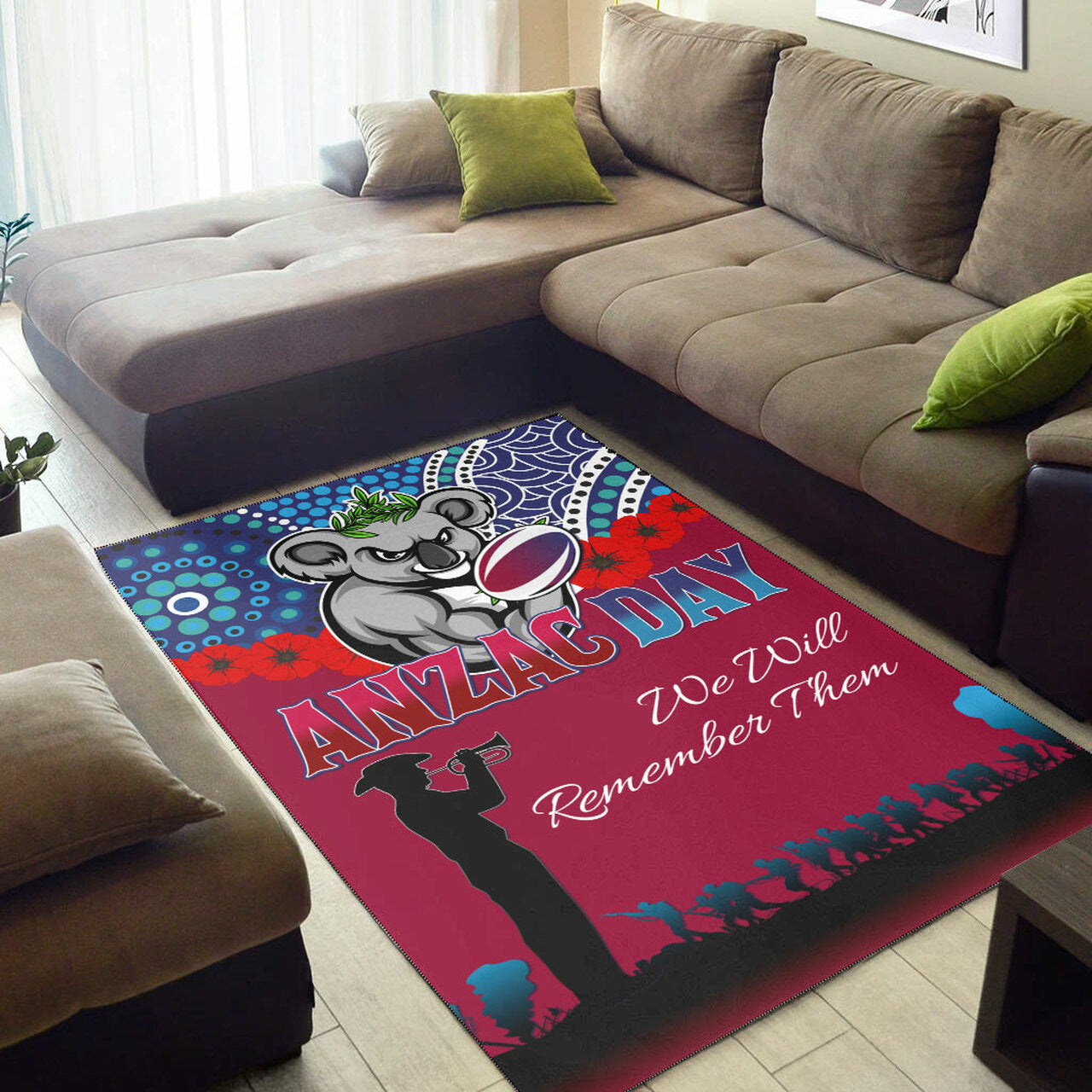 reds-rugby-area-rug-custom-anzac-koala-rugby-area-rug