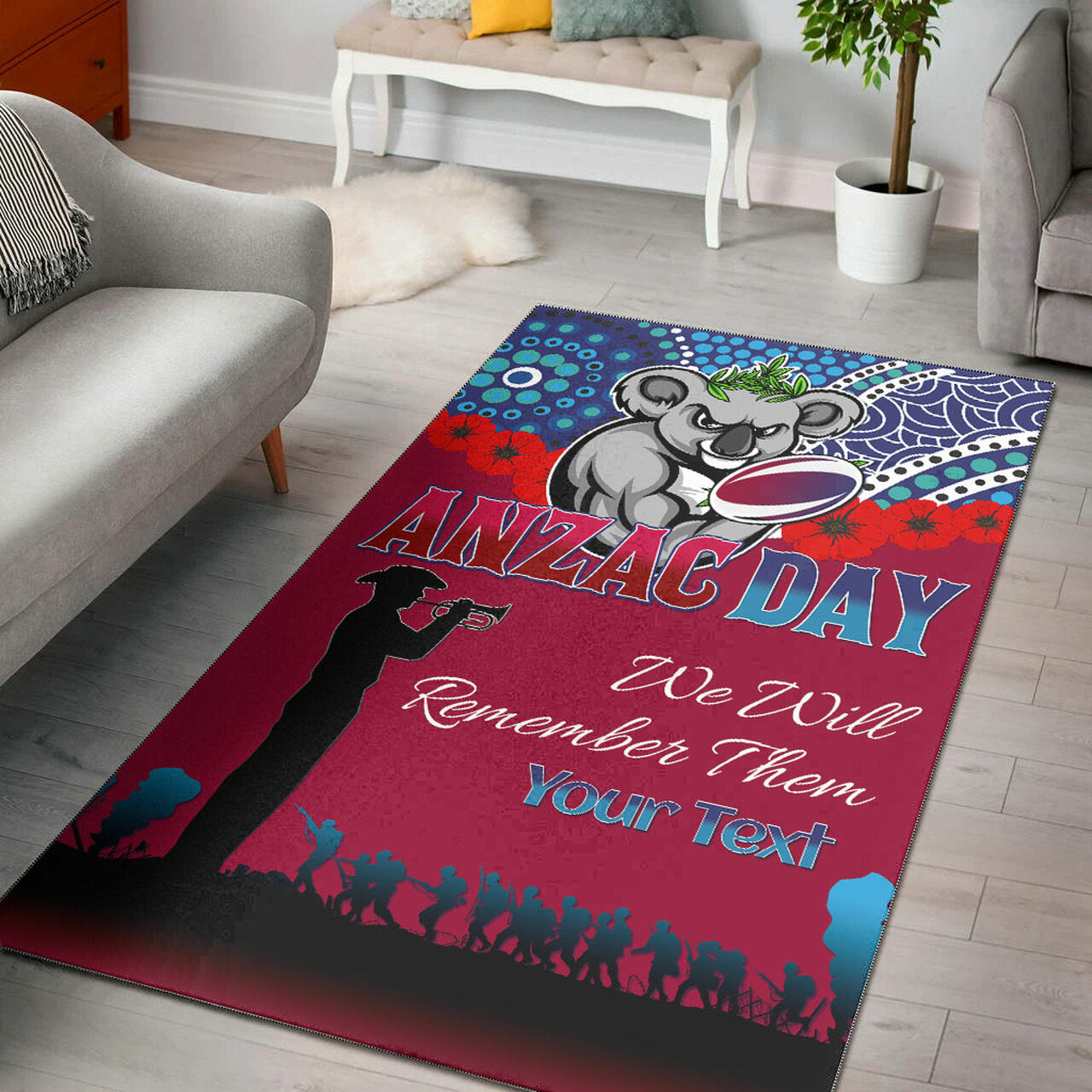 reds-rugby-area-rug-custom-anzac-koala-rugby-area-rug