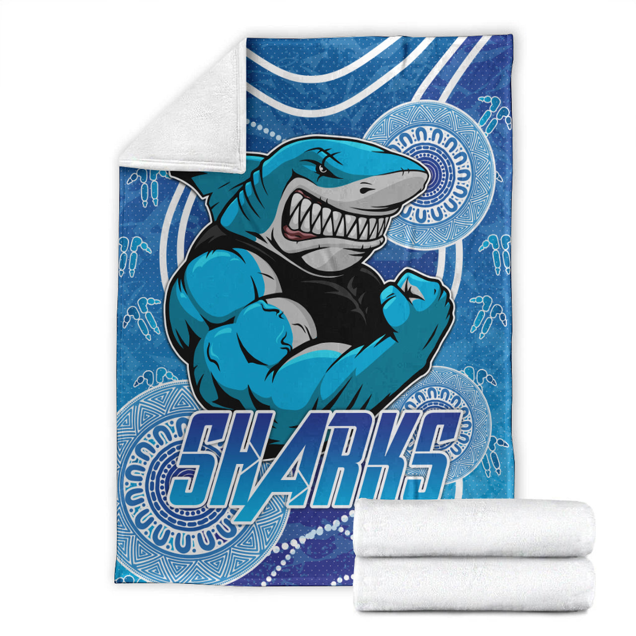 sharks-rugby-blanket-custom-sharks-blanket