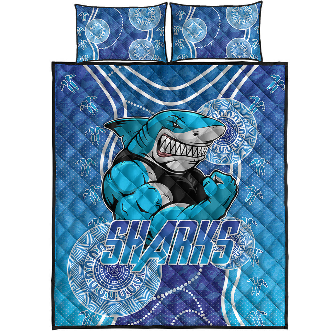 sharks-rugby-quilt-bed-set-custom-sharks-quilt-bed-set