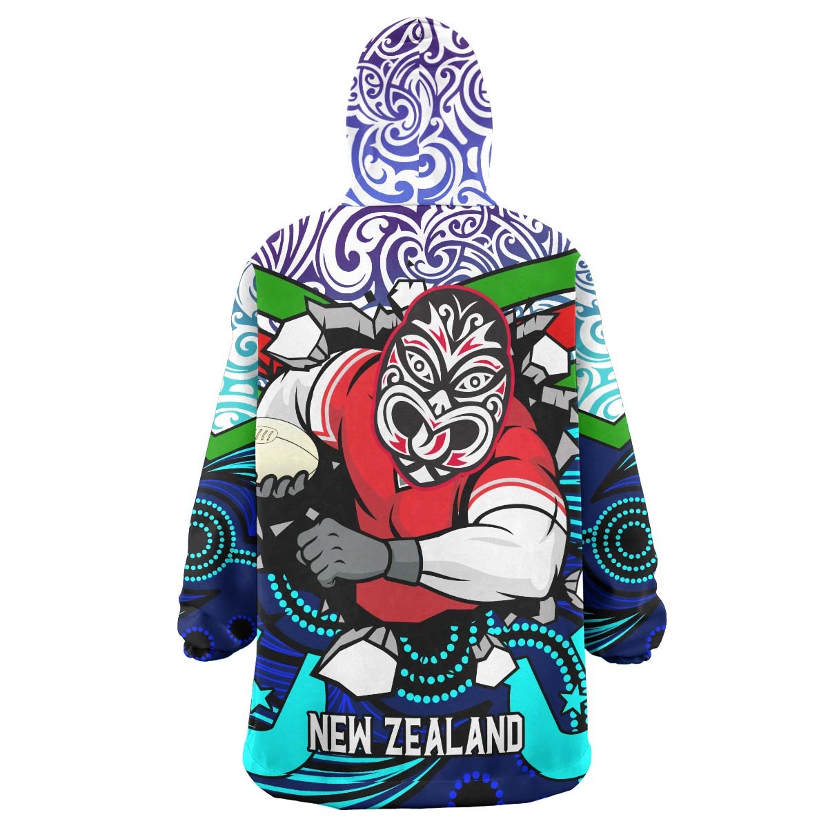 warrior-rugby-snug-hoodie-custom-naidoc-week-celebrations-maori-pattern-with-torres-strait-and-aboriginal-style-oodie-blanket