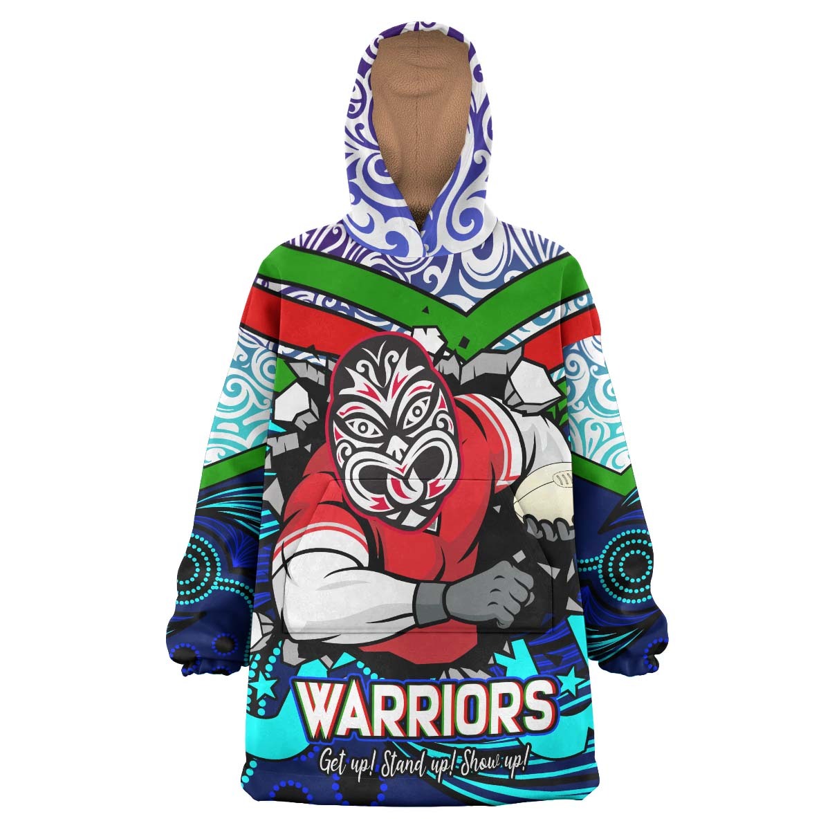 warrior-rugby-snug-hoodie-custom-naidoc-week-celebrations-maori-pattern-with-torres-strait-and-aboriginal-style-oodie-blanket