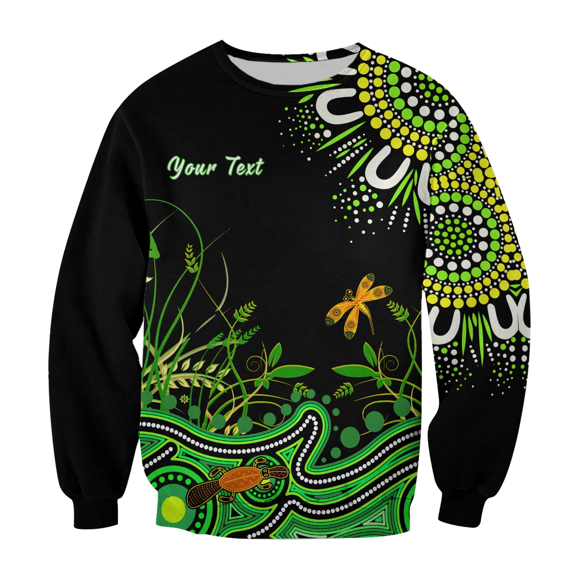 custom-personalised-happy-king-island-show-sweatshirt-aboriginal-tasmania-australia