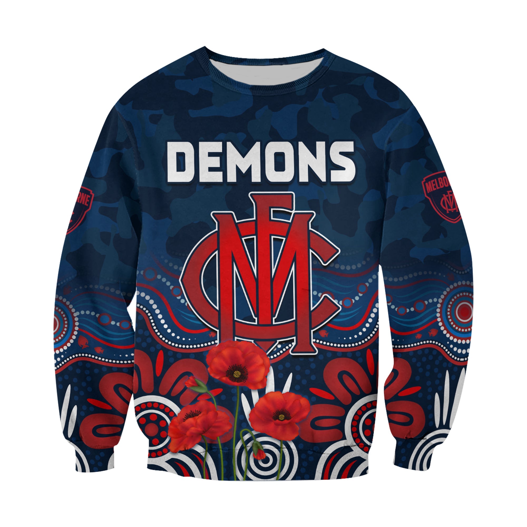 demons-anzac-2022-sweatshirt-melbourne-football-aboriginal-poppy