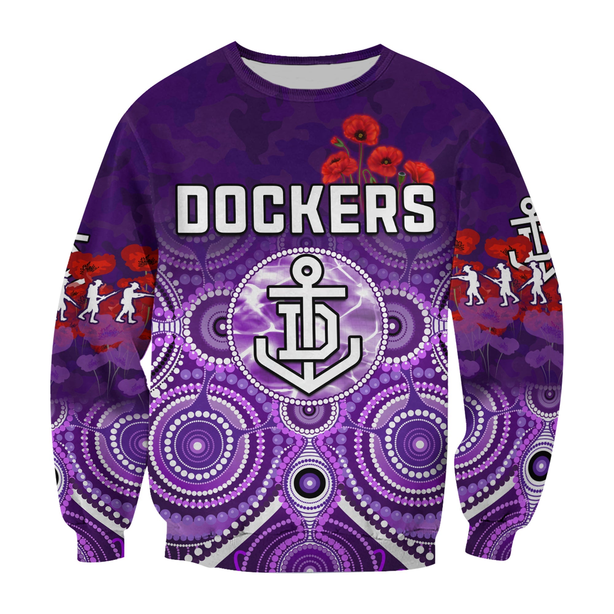 dockers-anzac-2022-sweatshirt-fremantle-football-aboriginal-poppy-flowers