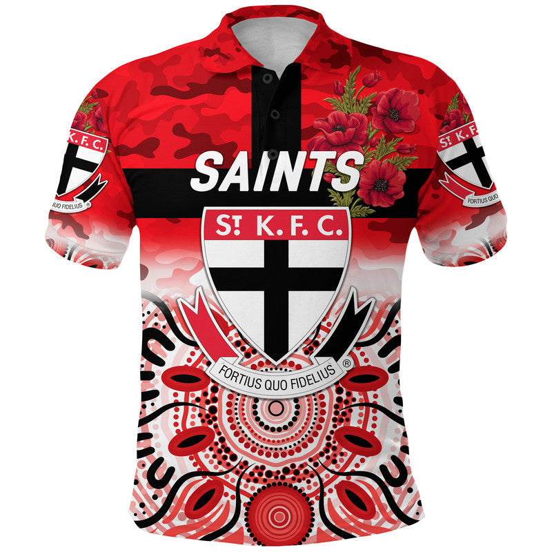 custom-personalised-st-kilda-saints-anzac-polo-shirt-indigenous-vibes