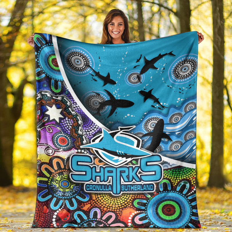 cronulla-sutherland-premium-blanket-sharks-indigenous-aboriginal