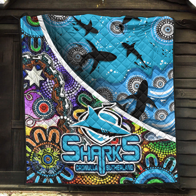 cronulla-sutherland-premium-quilt-sharks-indigenous-aboriginal