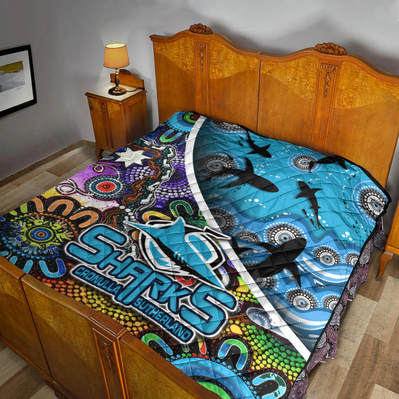 cronulla-sutherland-premium-quilt-sharks-indigenous-aboriginal