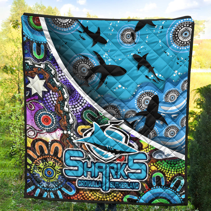 cronulla-sutherland-premium-quilt-sharks-indigenous-aboriginal