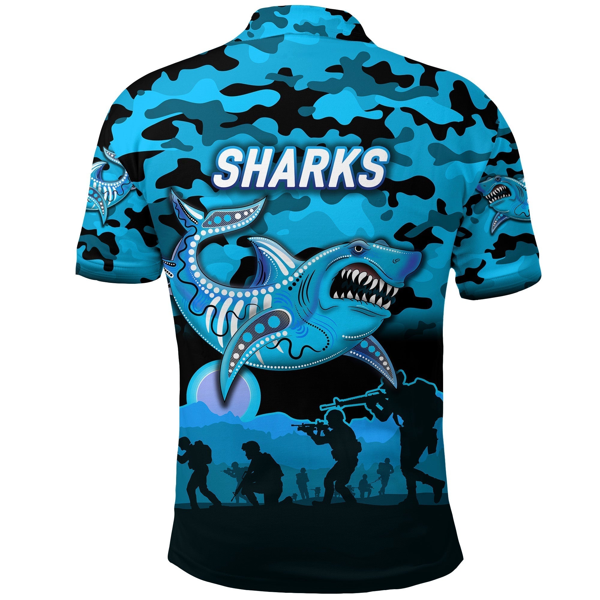 sharks-anzac-polo-shirt-simple-style-black