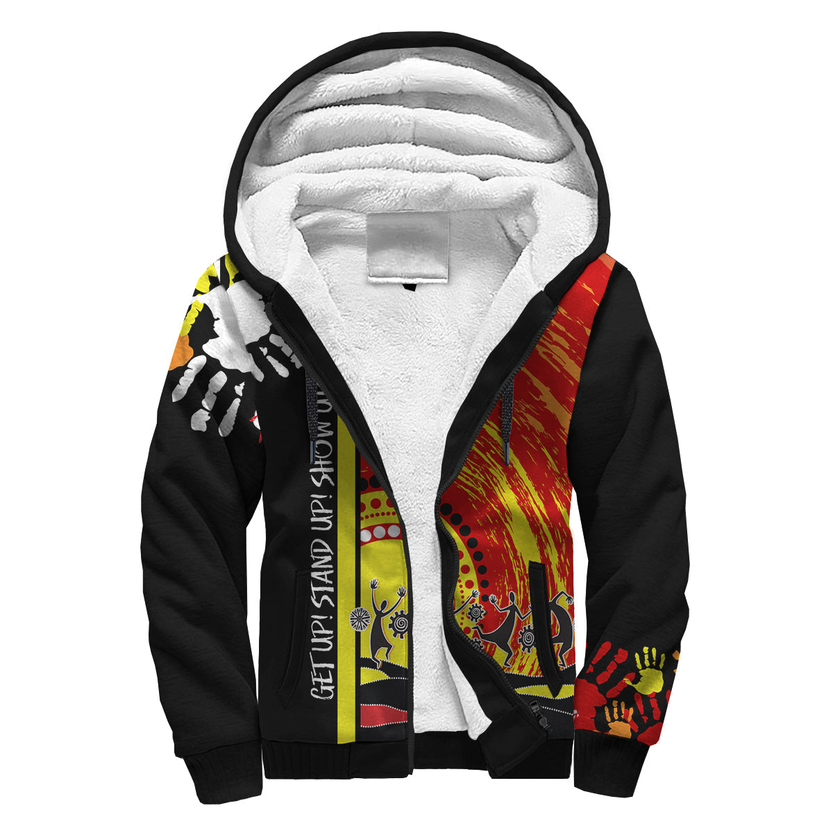 custom-personalised-aboriginal-naidoc-week-2022-sherpa-hoodie-get-up-stand-up-show-up