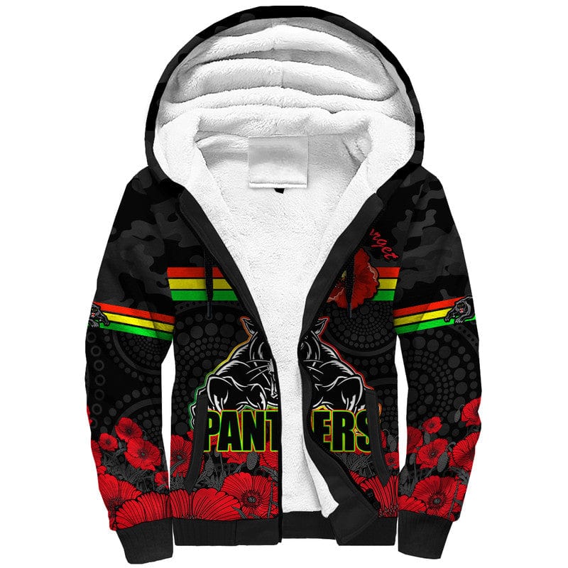 custom-personalised-panthers-rugby-anzac-sherpa-hoodie-angry-panther-camouflage-with-poppy