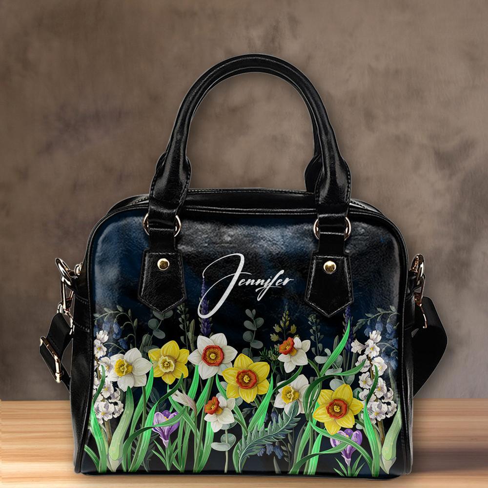 (Custom) Wales Shoulder Handbag Daffodil Personal Signature - Vibe Hoodie