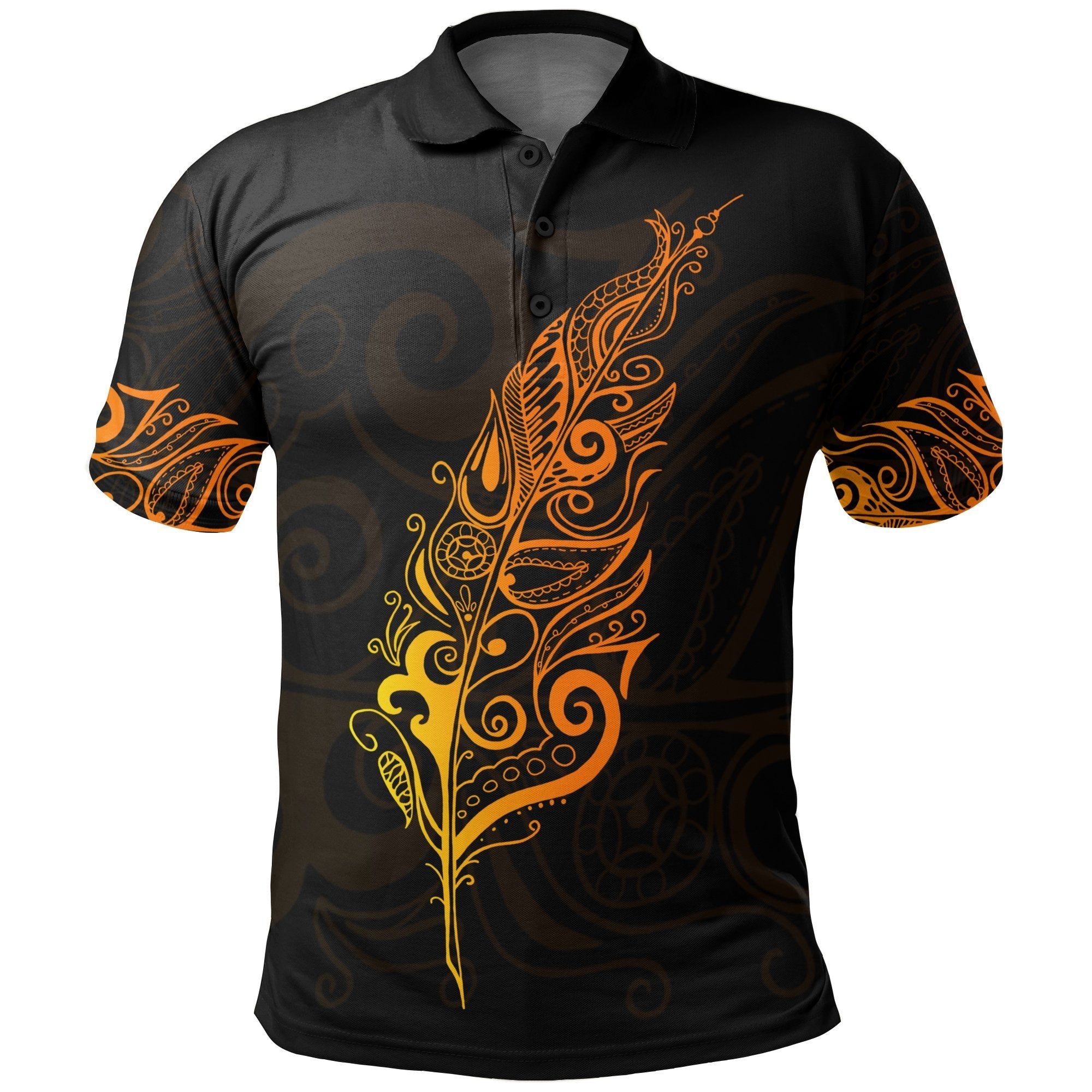 new-zealand-polo-shirt-light-silver-fern-golf-shirts-sunrise-vibe