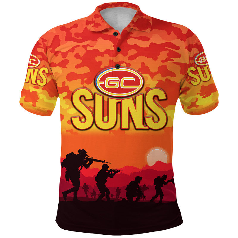 custom-personalised-gold-coast-suns-anzac-polo-shirt-simple-style