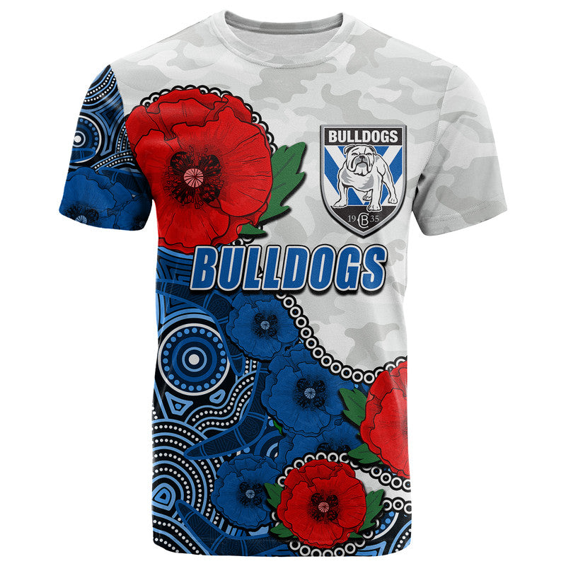 custom-personalised-anzac-day-nrl-bulldogs-army-mix-aboriginal-t-shirt