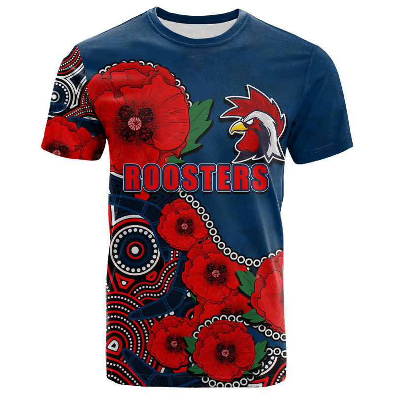 custom-personalised-anzac-day-nrl-roosters-army-mix-aboriginal-t-shirt