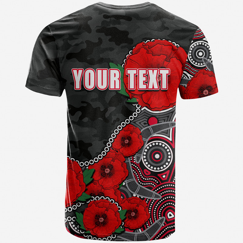 custom-personalised-anzac-day-afl-bombers-army-mix-aboriginal-t-shirt