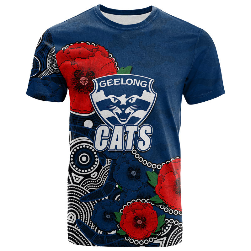 custom-personalised-anzac-day-afl-cats-army-mix-aboriginal-t-shirt