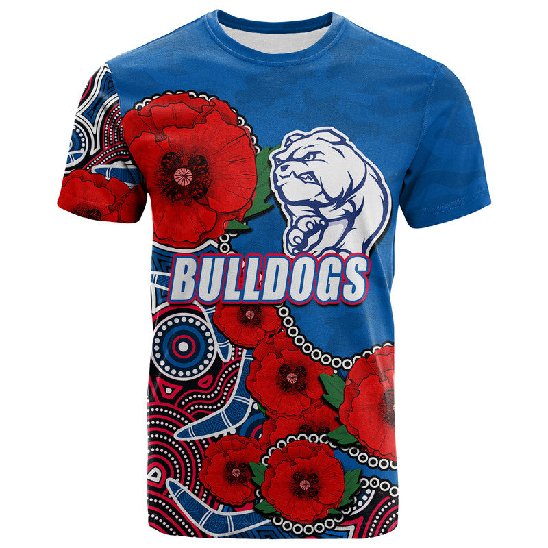 custom-personalised-anzac-day-afl-bulldogs-army-mix-aboriginal-t-shirt