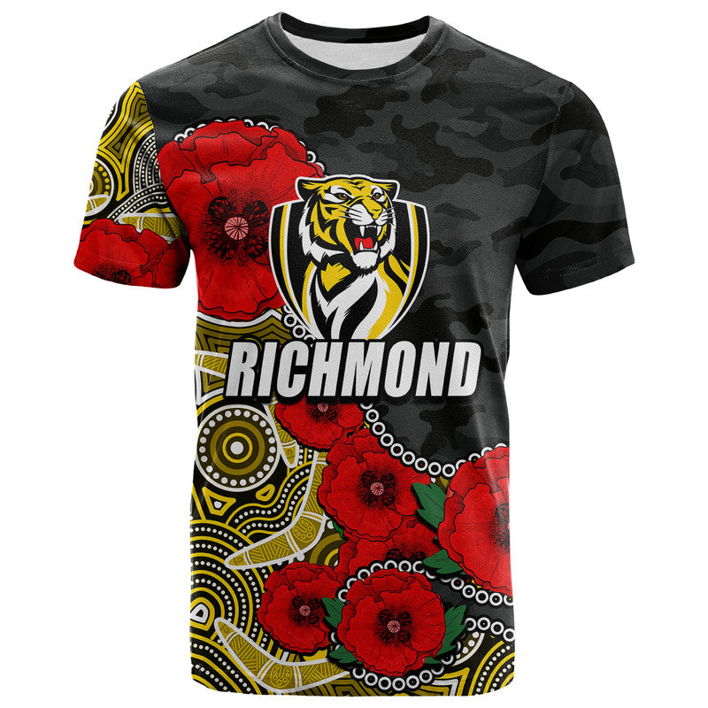 custom-personalised-anzac-day-afl-richmond-army-mix-aboriginal-t-shirt