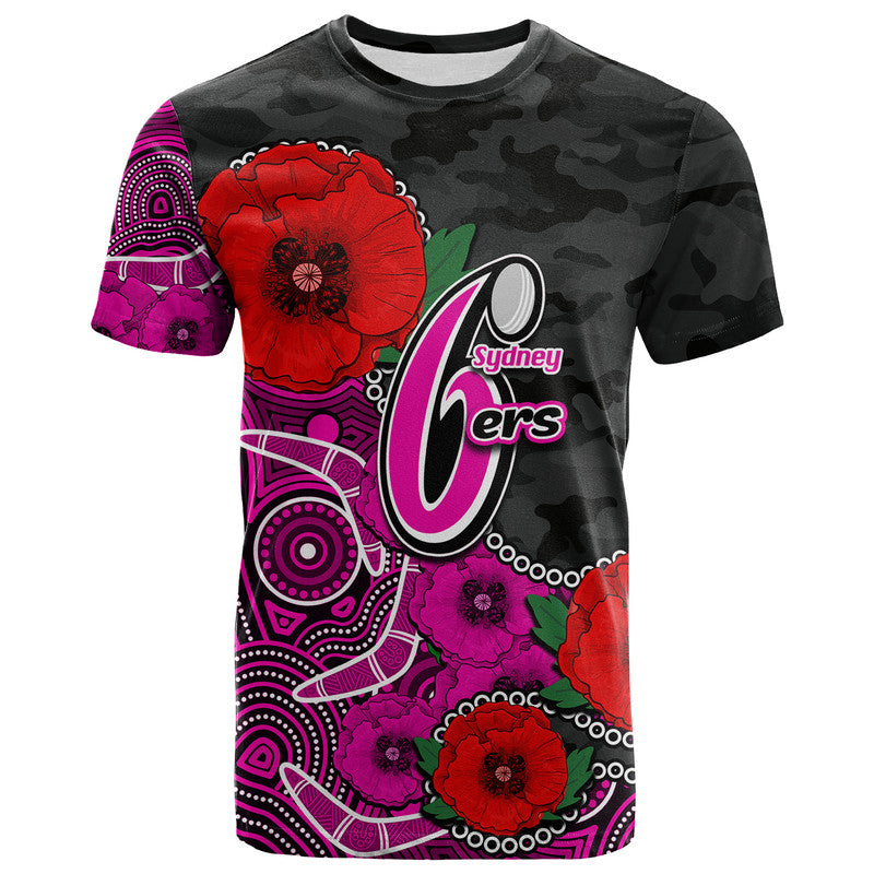 custom-personalised-anzac-day-sydney-sixers-army-mix-aboriginal-t-shirt